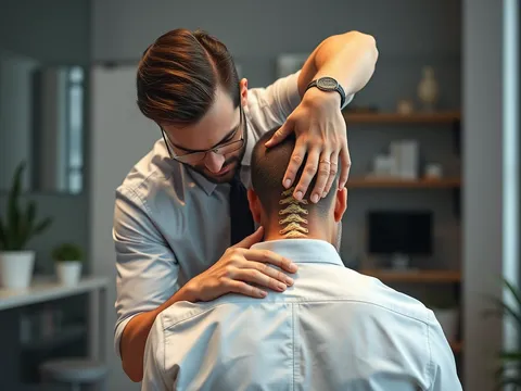 Chiropratico traitant le stress a Parigi